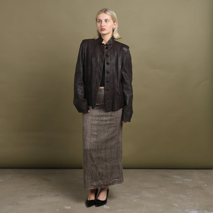 Burberry Chore Jacket Brown Women's UK 12