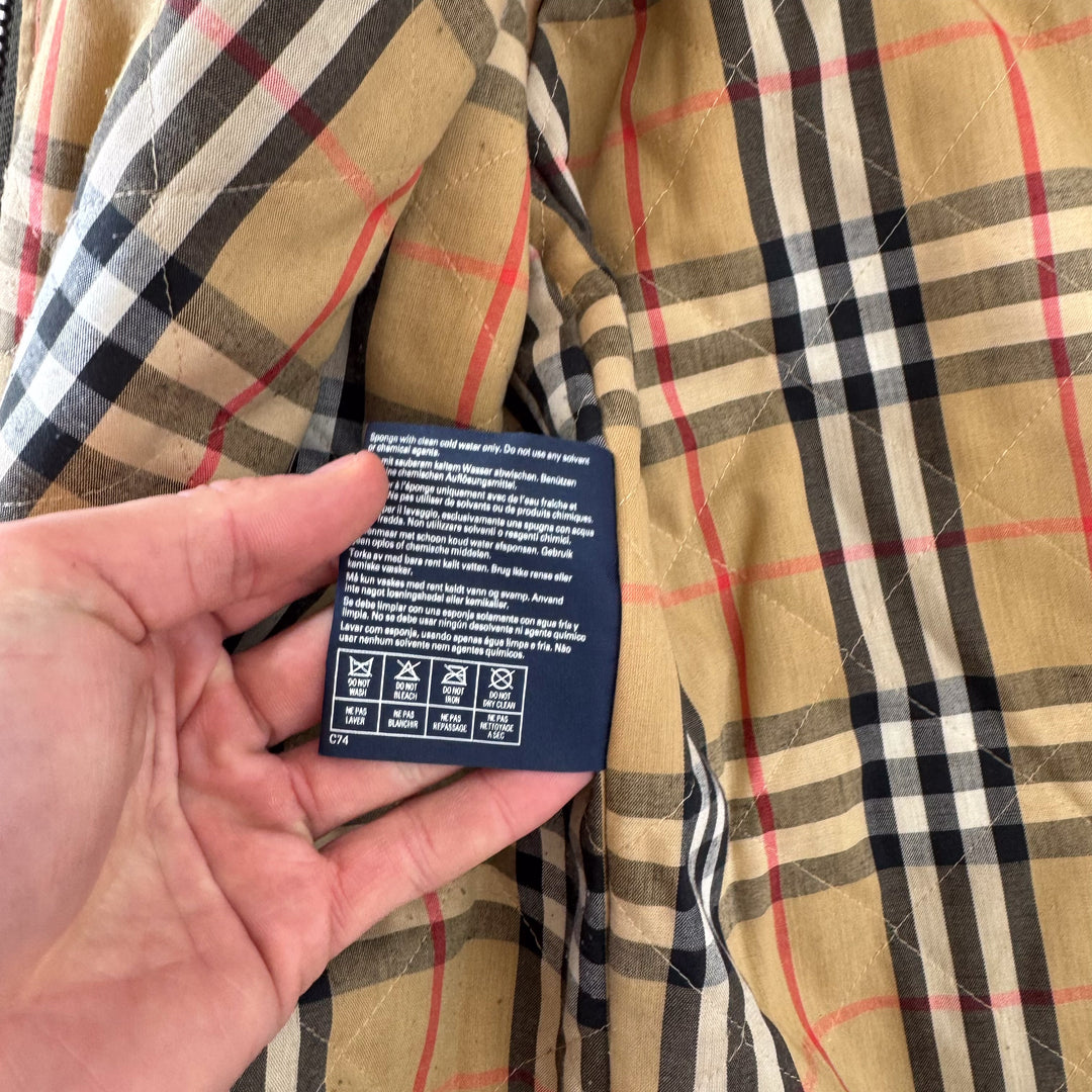 Burberry's Wax Jacket Brown Men's XL
