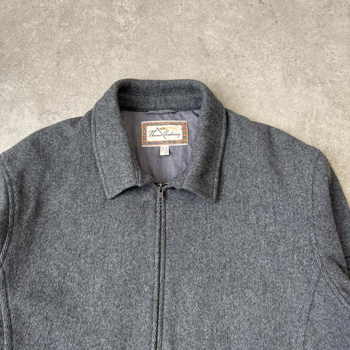 Thomas Burberry Harrington Jacket Grey Men's XL