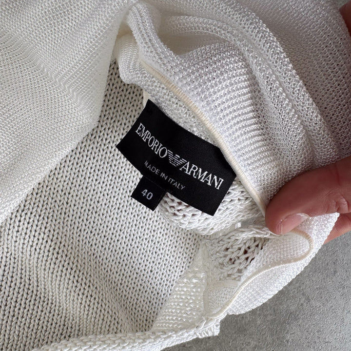 Emporio Armani Cami Top Cream Women's UK 10