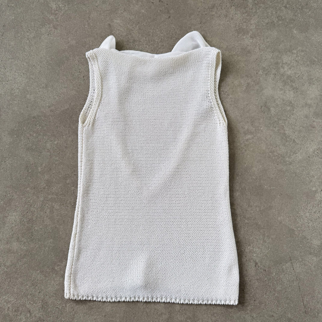 Emporio Armani Cami Top Cream Women's UK 10