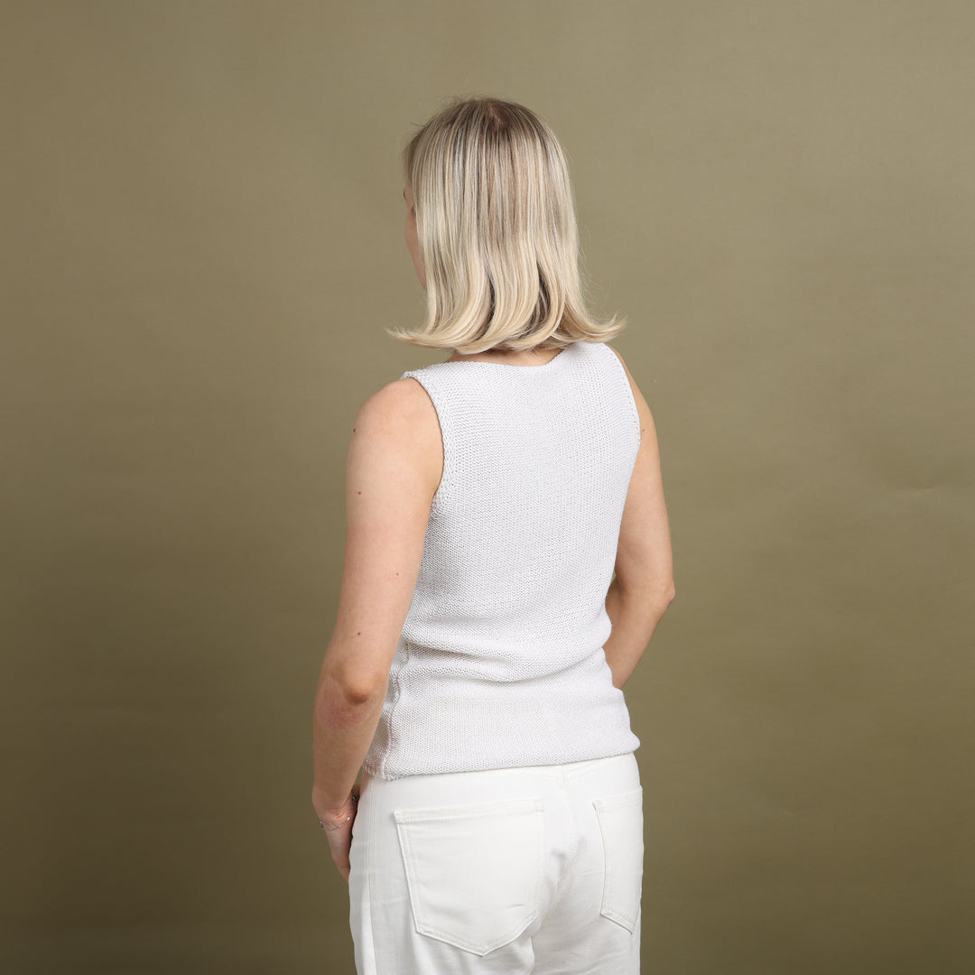 Emporio Armani Cami Top Cream Women's UK 10