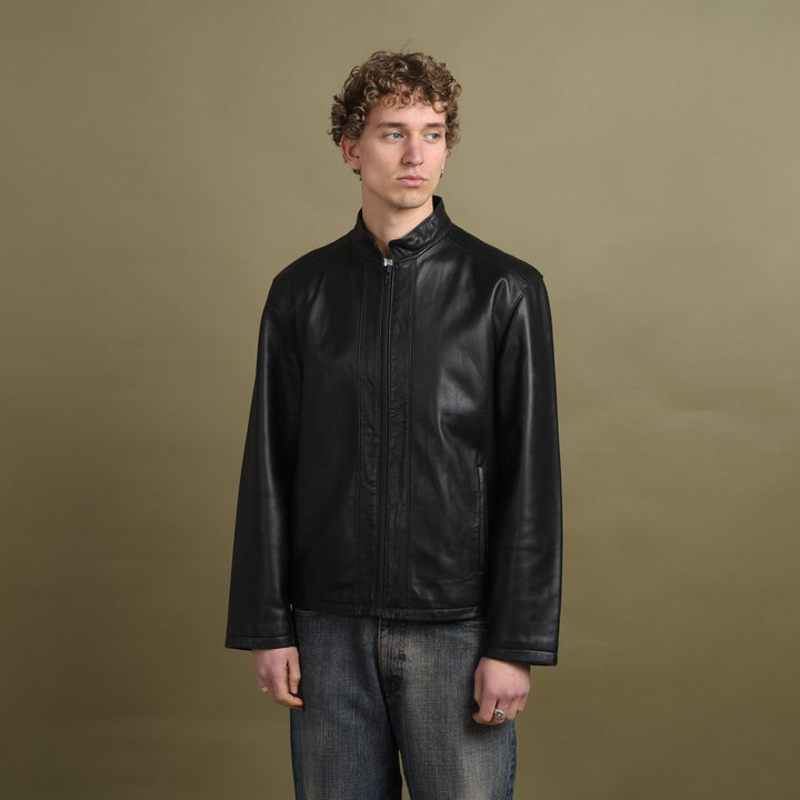 Wilson's Leather Bomber Jacket Black Men's L