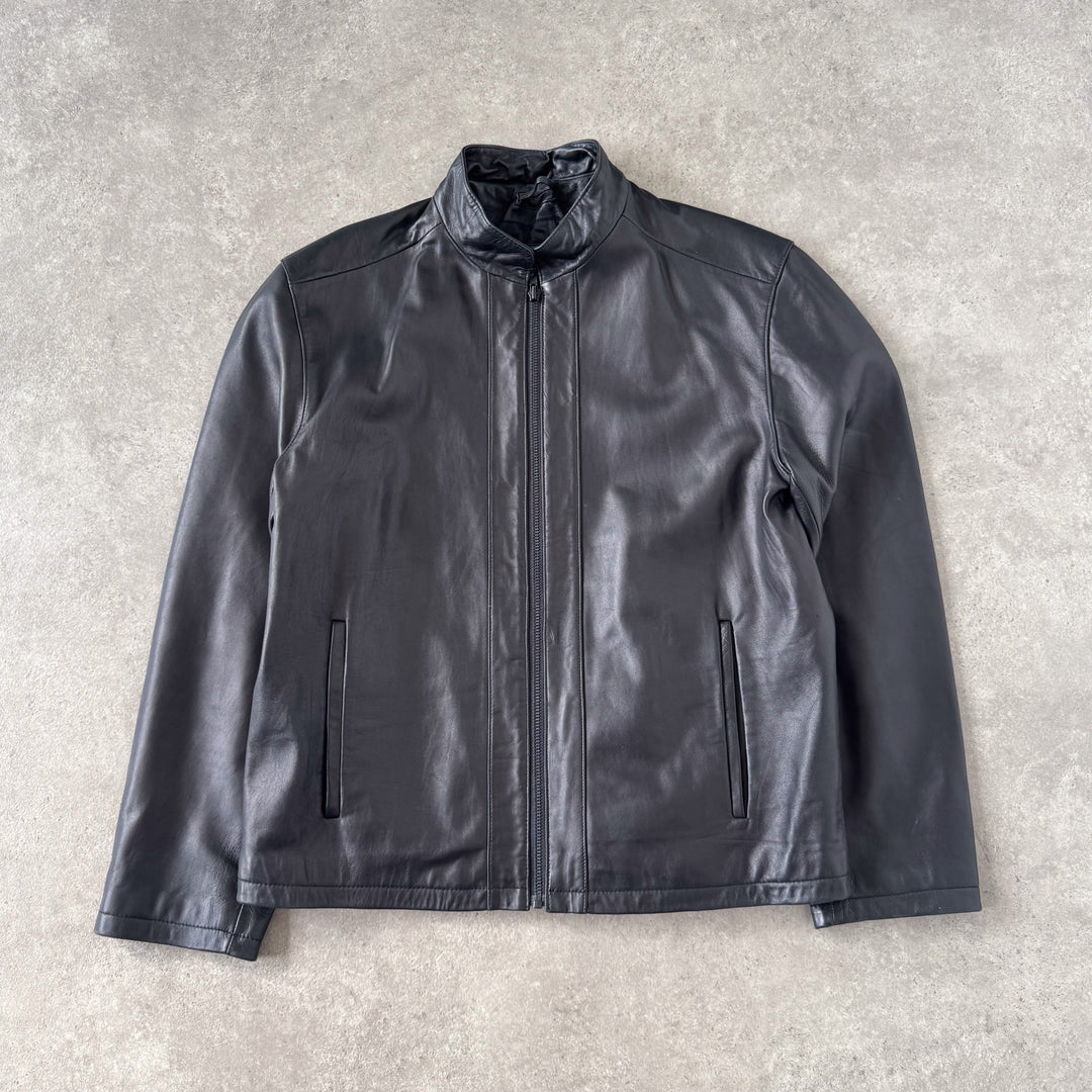 Wilson's Leather Bomber Jacket Black Men's L