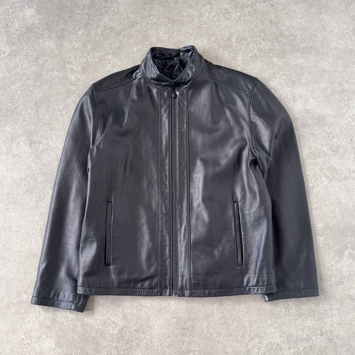 Wilson's Leather Bomber Jacket Black Men's L