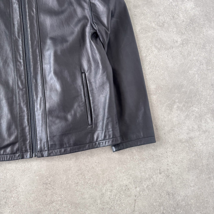 Wilson's Leather Bomber Jacket Black Men's L