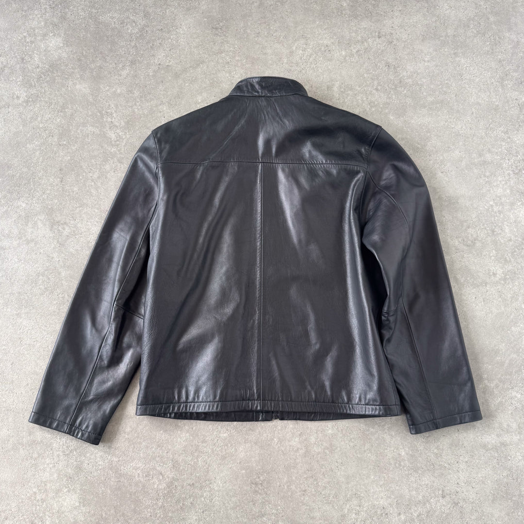 Wilson's Leather Bomber Jacket Black Men's L