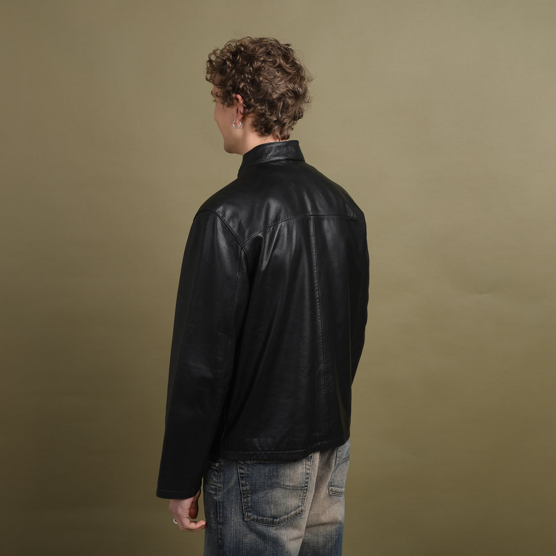 Wilson's Leather Bomber Jacket Black Men's L