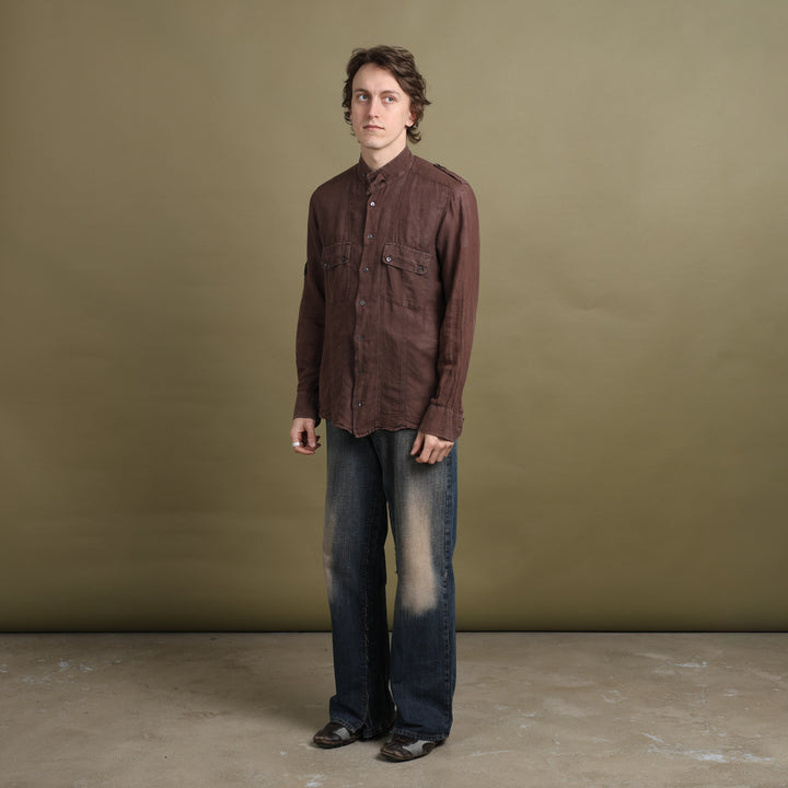 Dolce & Gabbana Shirt Brown Men's M