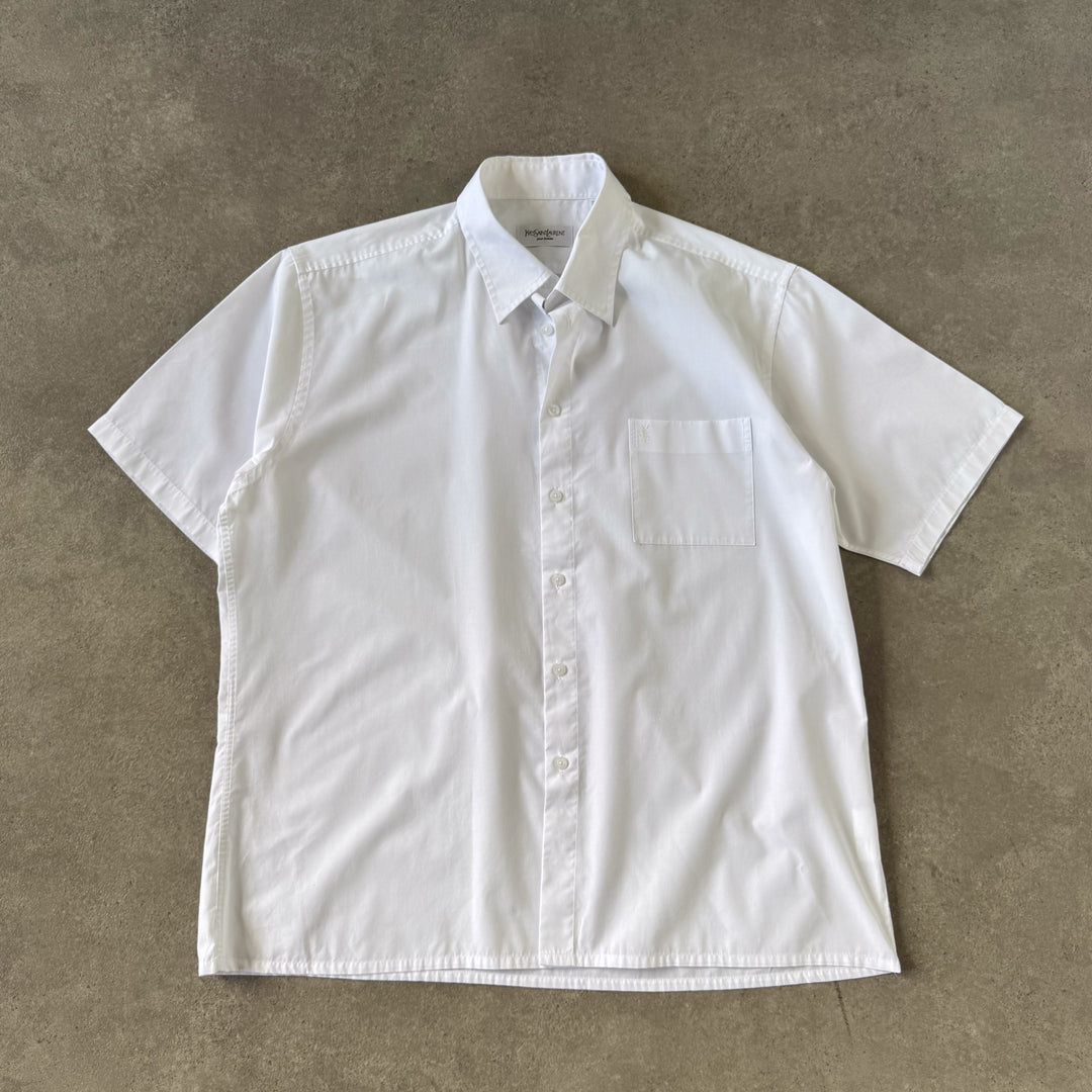Yves Saint Laurent Short Sleeve Shirt  Men's XL