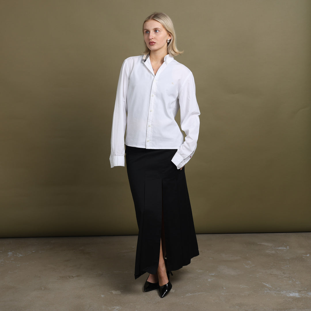 Burberry Oxford Shirt White Women's UK 10