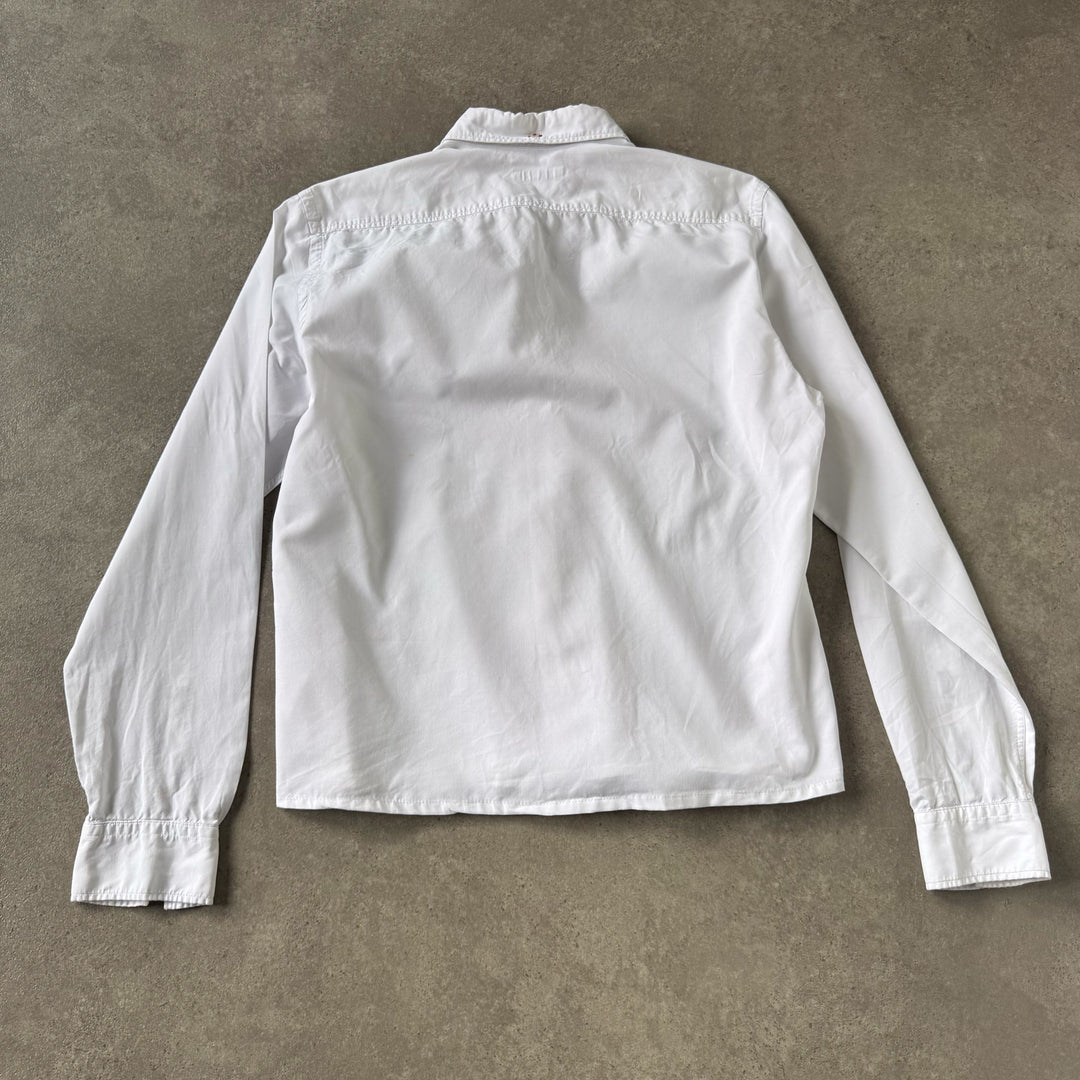 Burberry Oxford Shirt White Women's UK 10