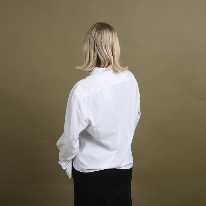 Burberry Oxford Shirt White Women's UK 10
