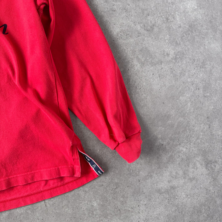 Aquascutum Rugby Shirt Red Men's M