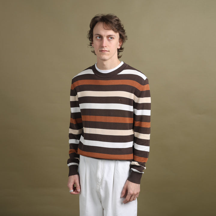 Thomas Burberry Crew Neck Jumper Brown Men's M