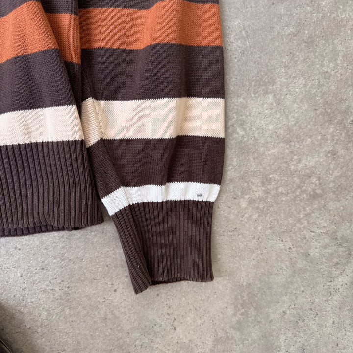 Thomas Burberry Crew Neck Jumper Brown Men's M