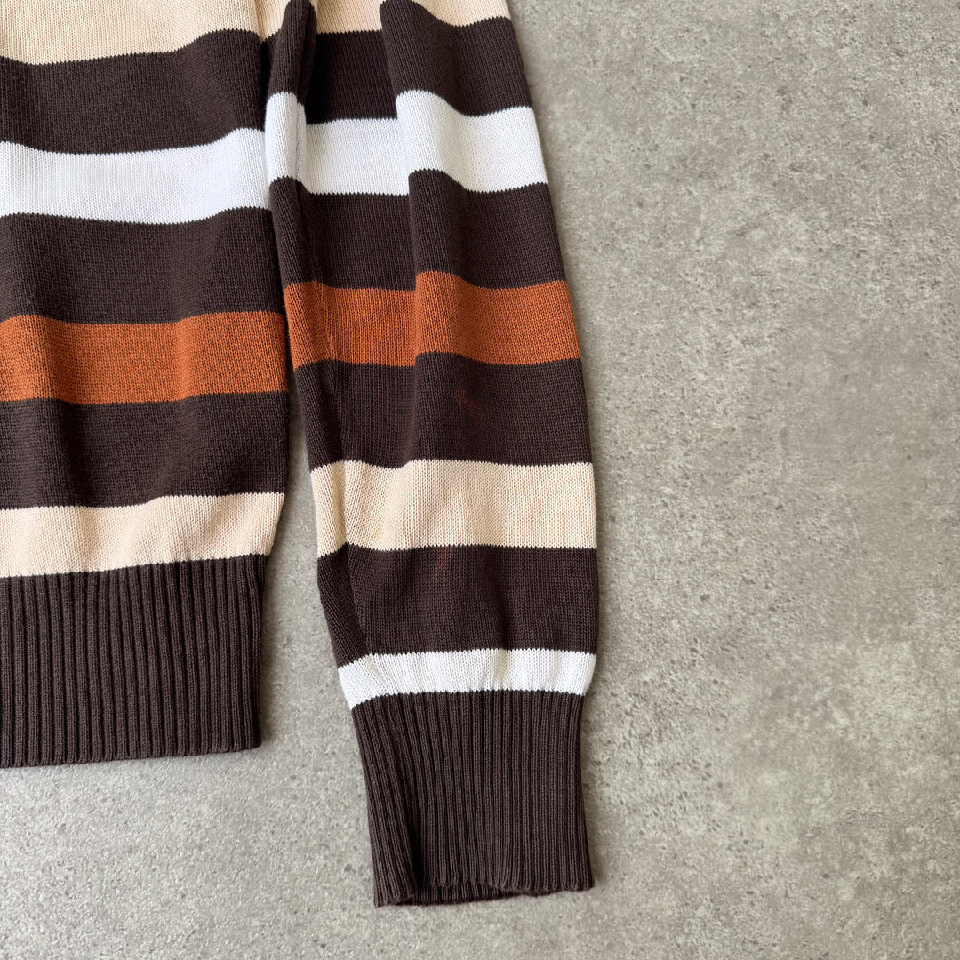Thomas Burberry Crew Neck Jumper Brown Men's M