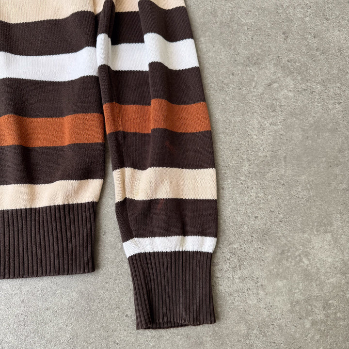 Thomas Burberry Crew Neck Jumper Brown Men's M