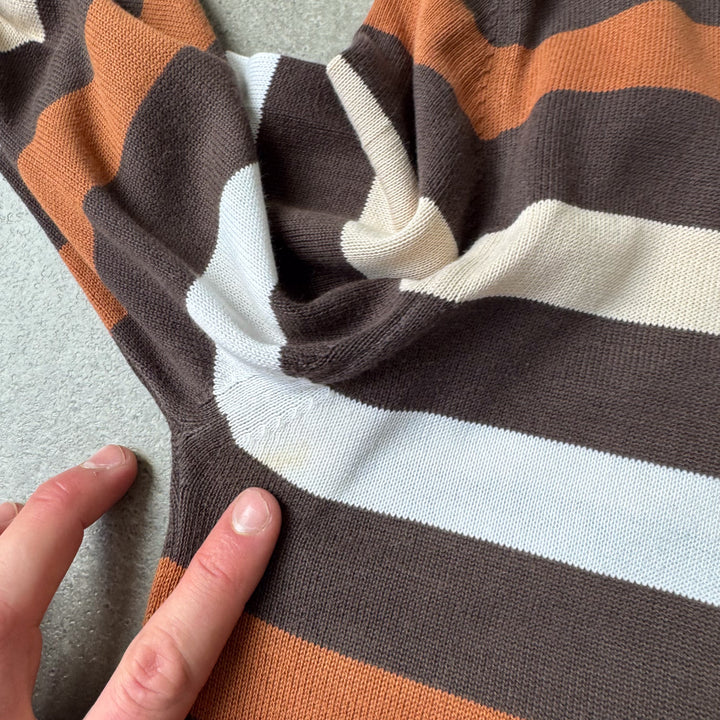 Thomas Burberry Crew Neck Jumper Brown Men's M
