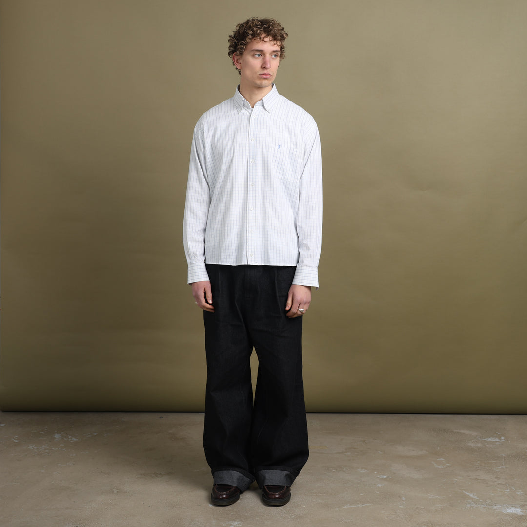 Yves Saint Laurent Shirt Light Blue Men's L