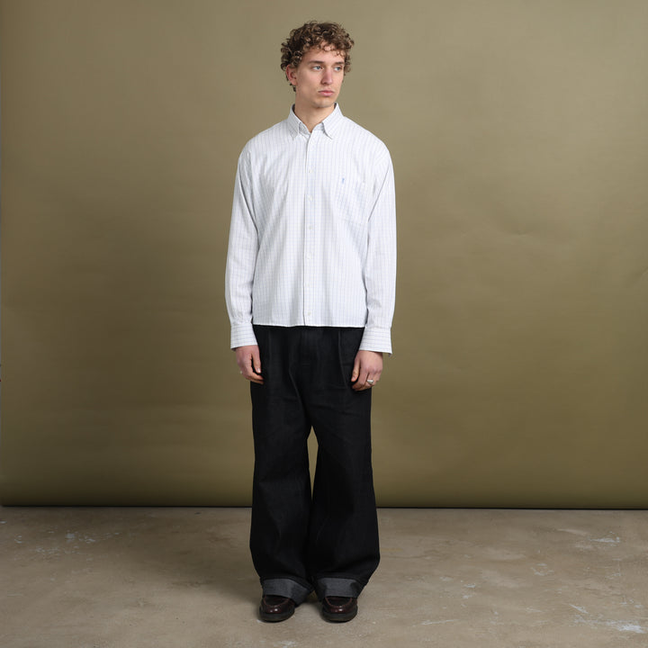 Yves Saint Laurent Shirt Light Blue Men's L
