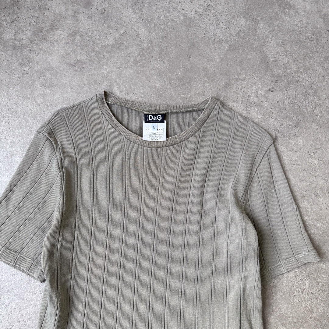 Dolce & Gabbana T-Shirt Light Khaki Green Men's M
