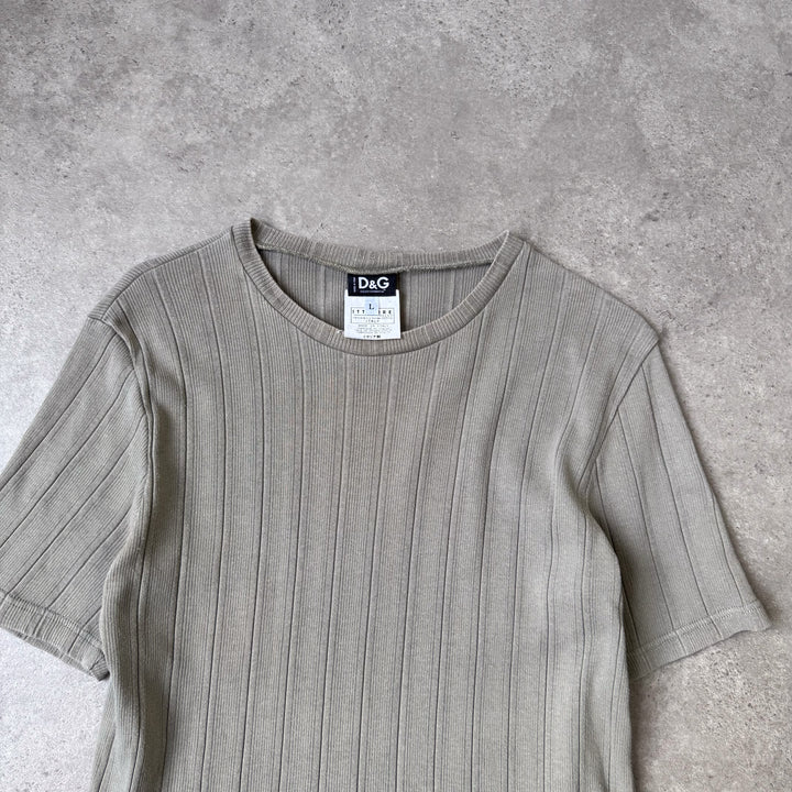 Dolce & Gabbana T-Shirt Light Khaki Green Men's M