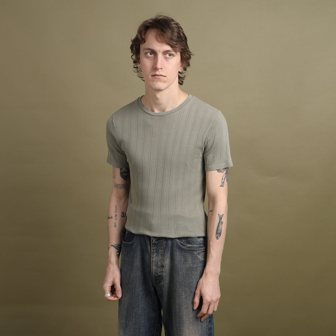 Dolce & Gabbana T-Shirt Light Khaki Green Men's M