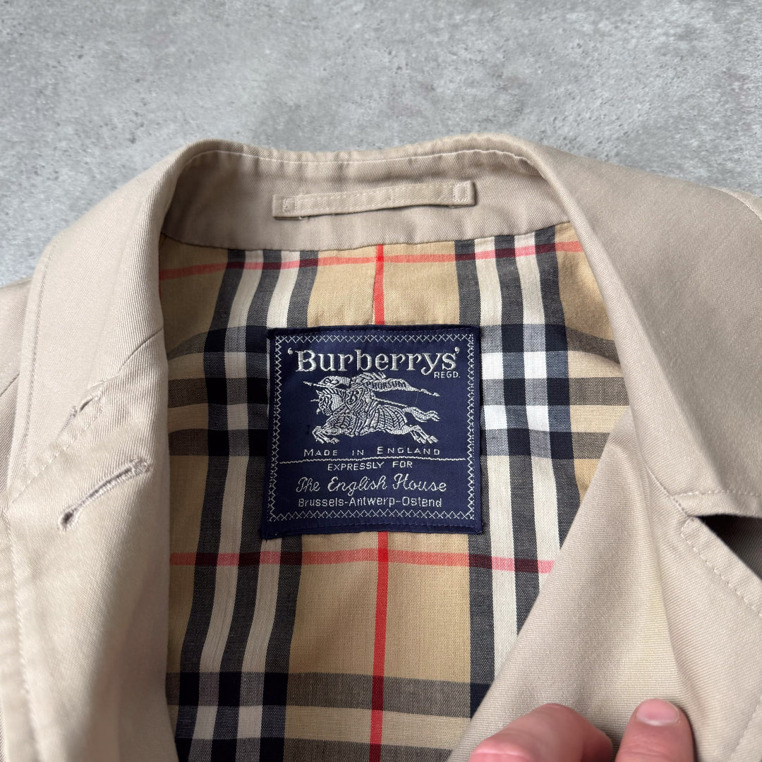Burberry's Trench Coat Beige Women's UK 12