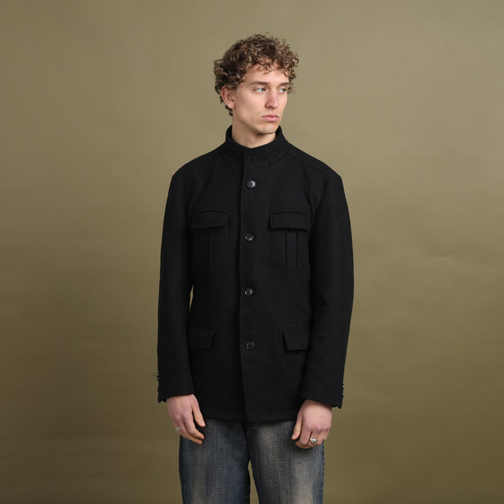 Hugo Boss Chore Jacket Black Men's L