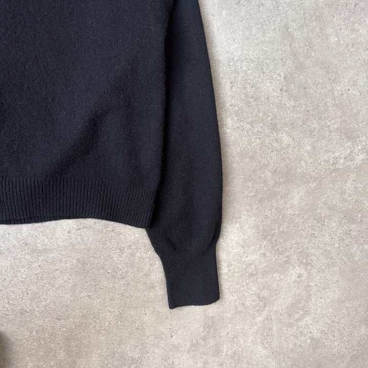 Ralph Lauren Rugby Jumper Black & Purple Men's XL
