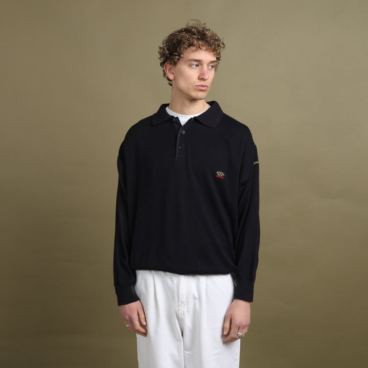 Paul & Shark Rugby Jumper Navy Blue Men's M