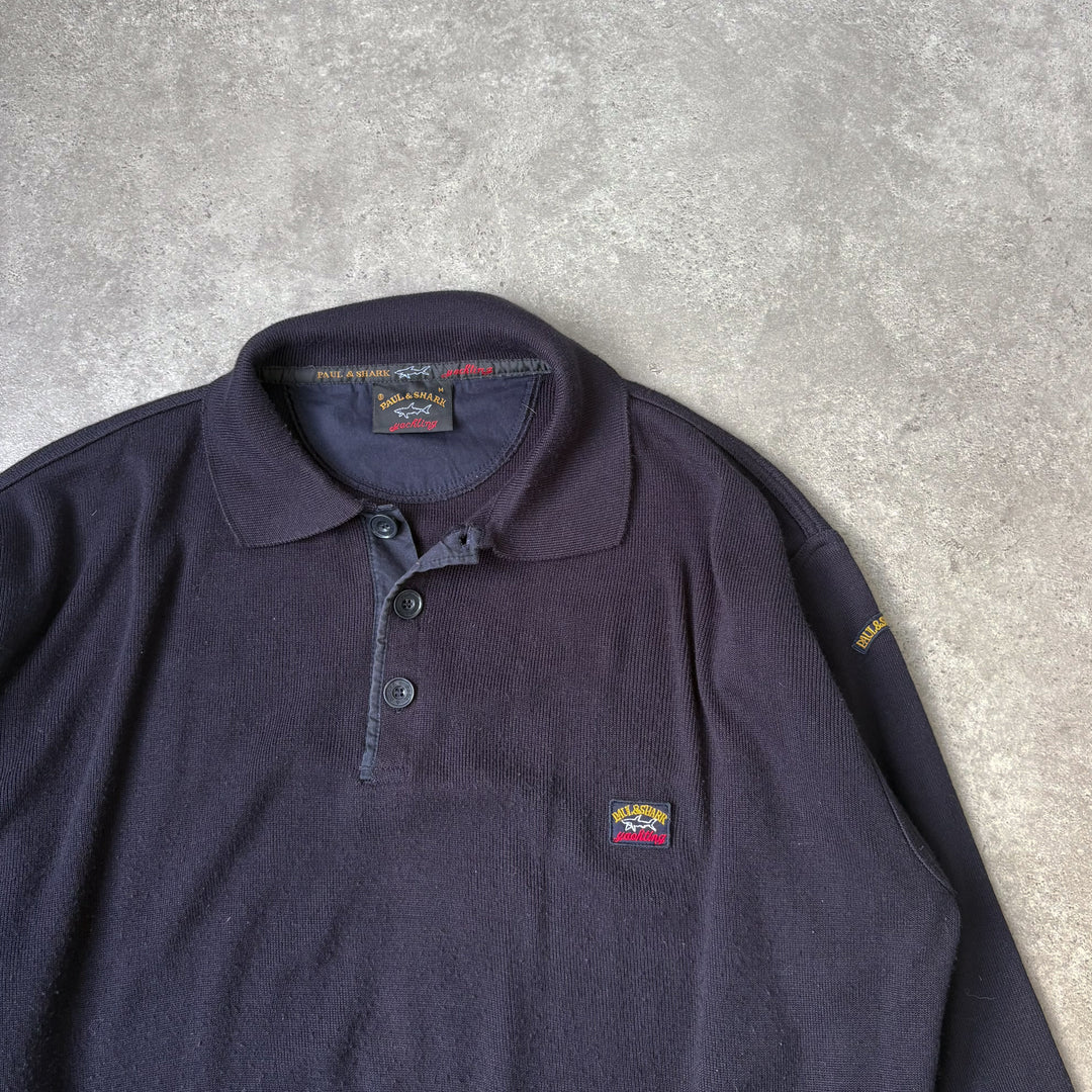 Paul & Shark Rugby Jumper Navy Blue Men's M
