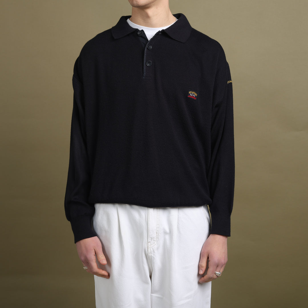 Paul & Shark Rugby Jumper Navy Blue Men's M