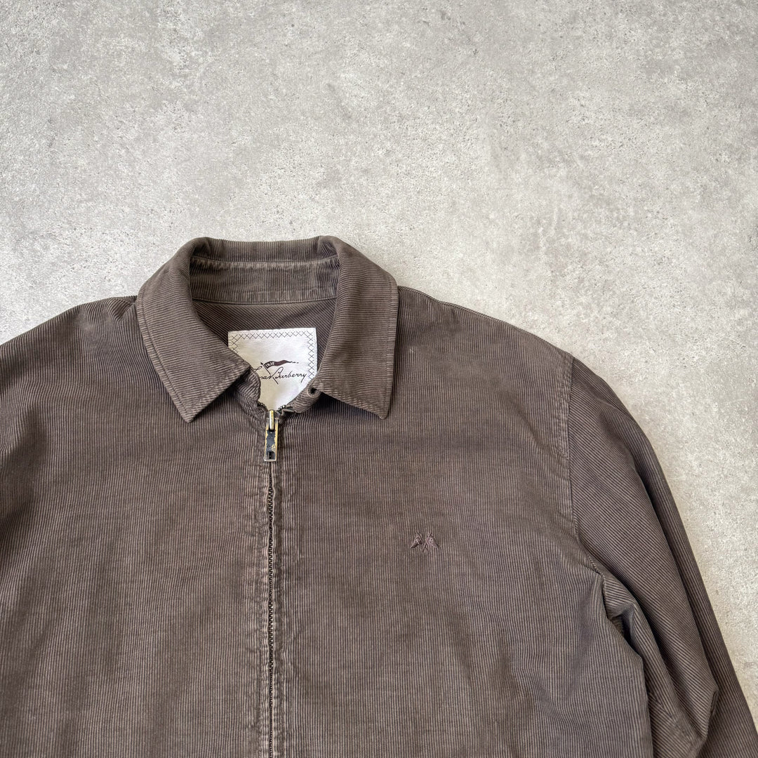 Thomas Burberry Harrington Jacket Dark Green Men's L