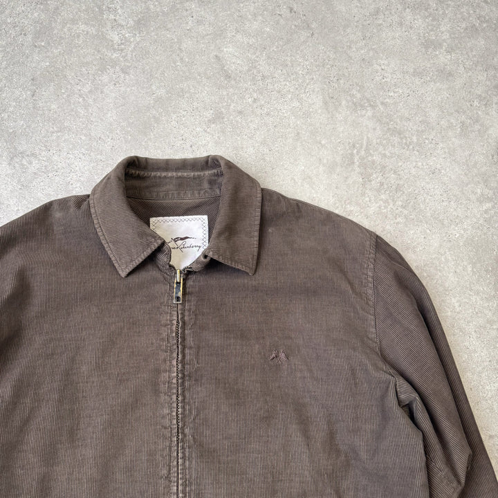 Thomas Burberry Harrington Jacket Dark Green Men's L