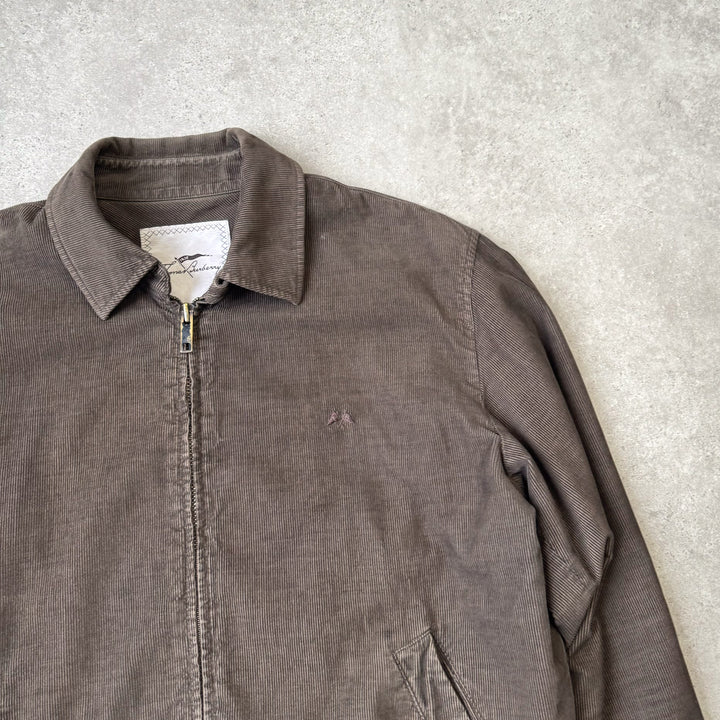 Thomas Burberry Harrington Jacket Dark Green Men's L