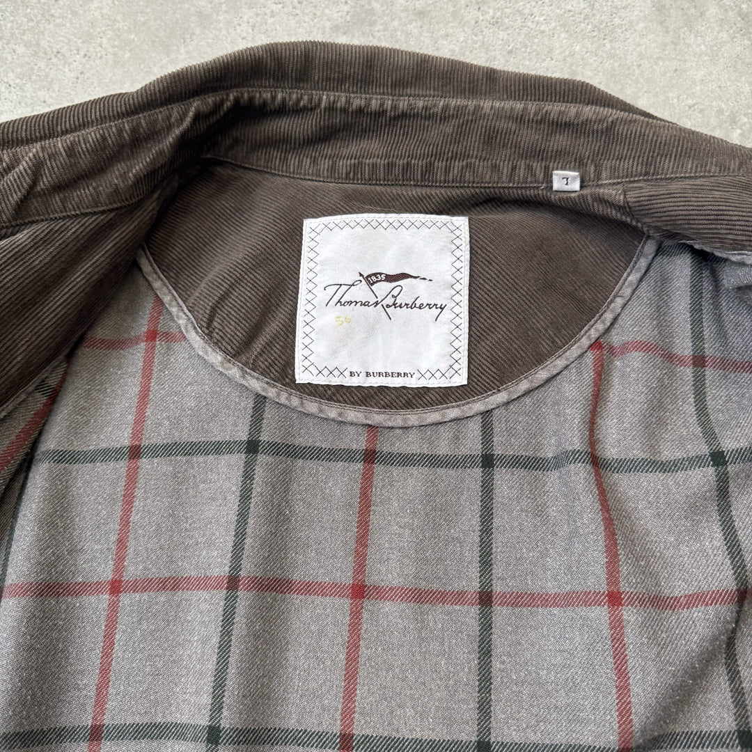 Thomas Burberry Harrington Jacket Dark Green Men's L