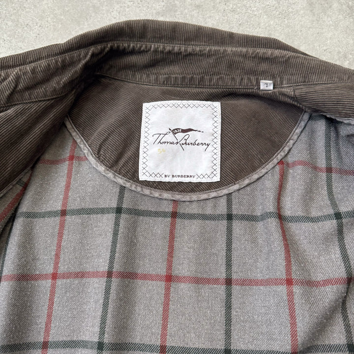 Thomas Burberry Harrington Jacket Dark Green Men's L