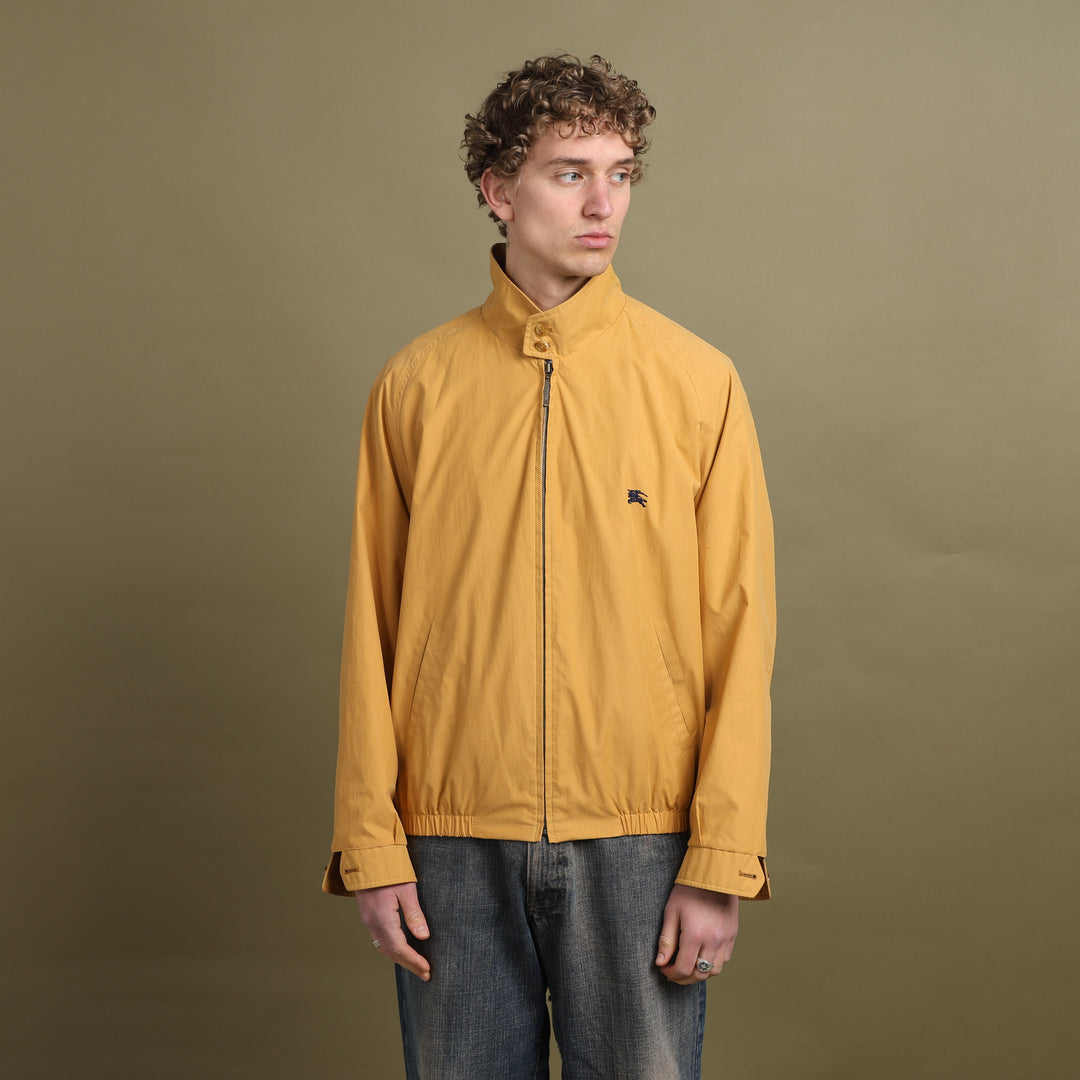 Burberry's Harrington Jacket Mustard Yellow Men's L