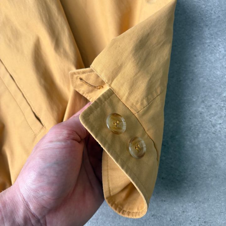 Burberry's Harrington Jacket Mustard Yellow Men's L