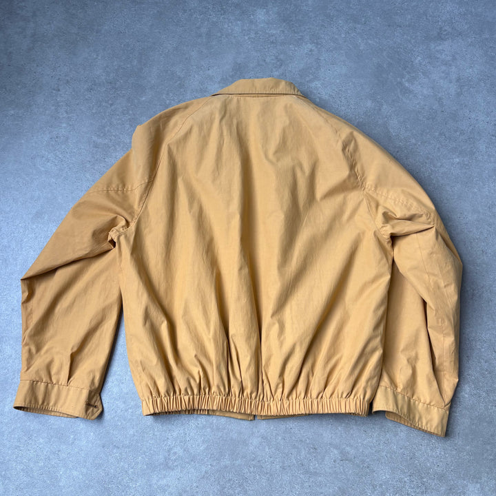 Burberry's Harrington Jacket Mustard Yellow Men's L