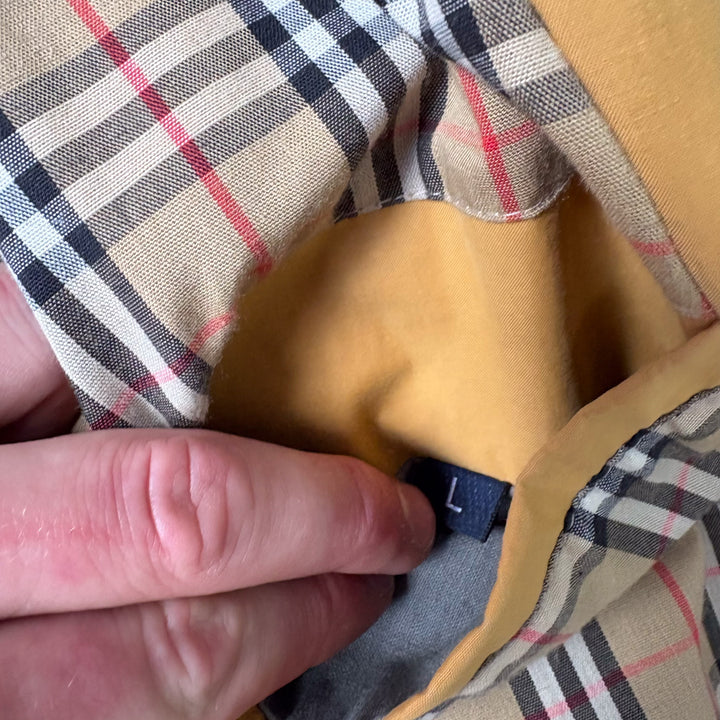 Burberry's Harrington Jacket Mustard Yellow Men's L