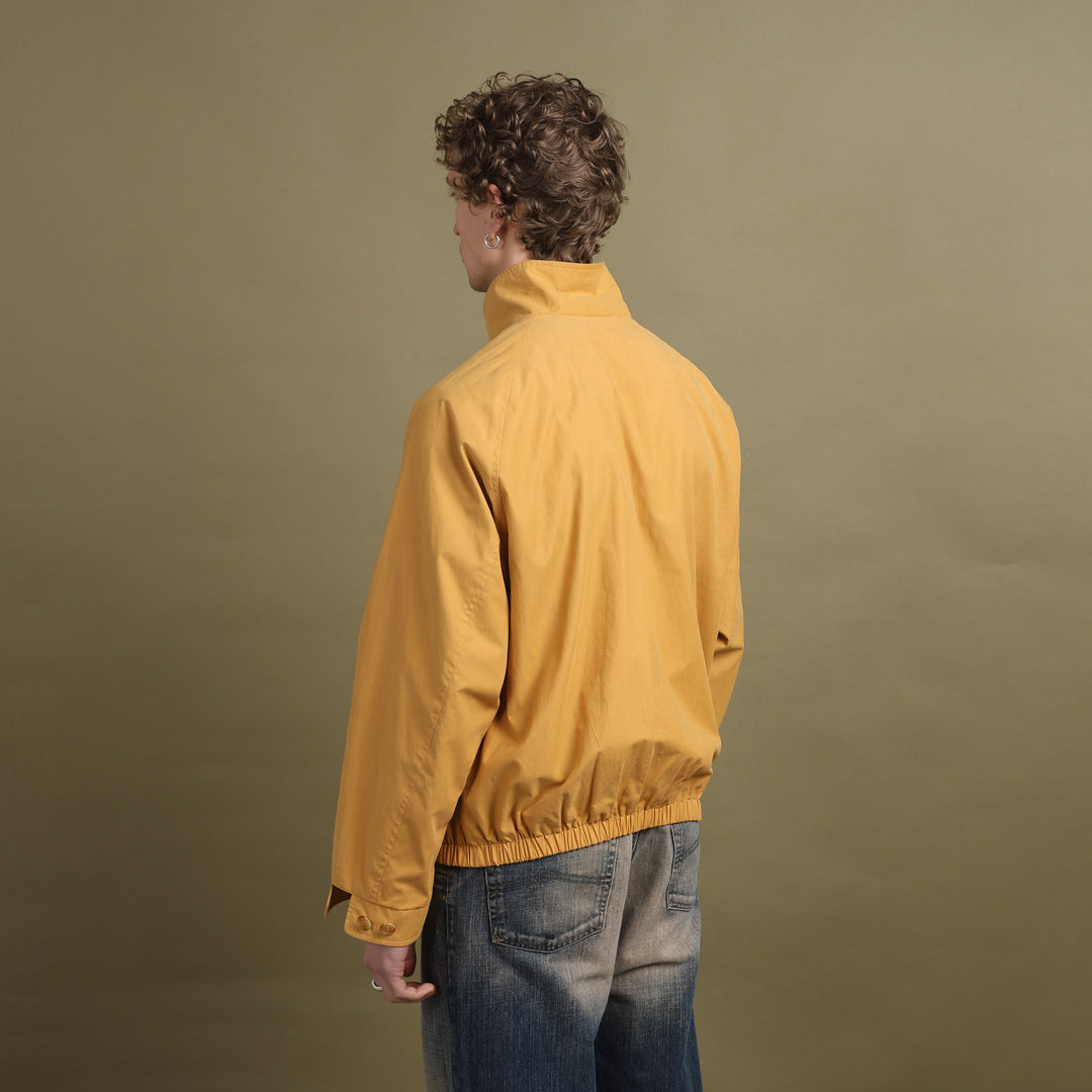 Burberry's Harrington Jacket Mustard Yellow Men's L