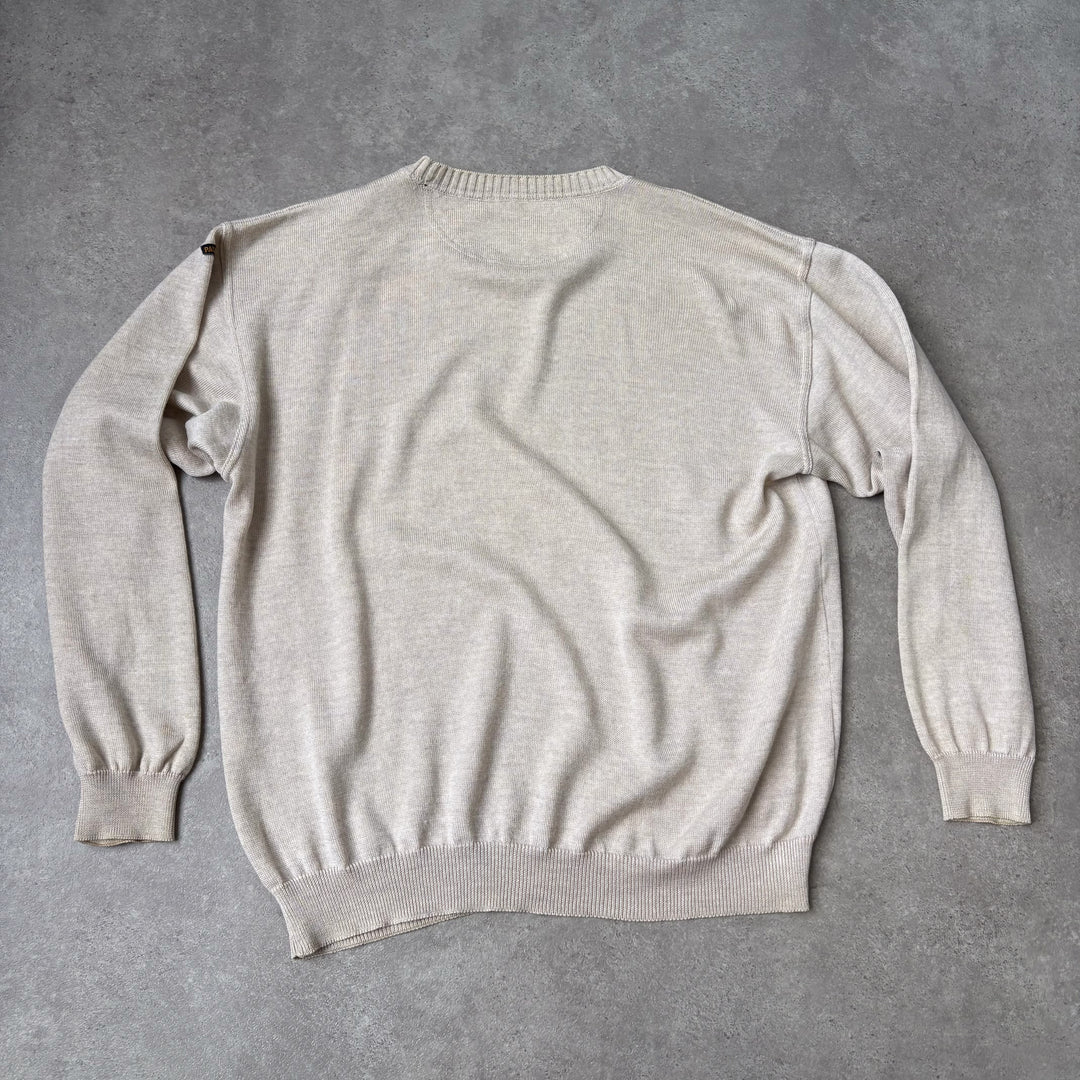 Paul & Shark Crew Neck Jumper Beige Men's L