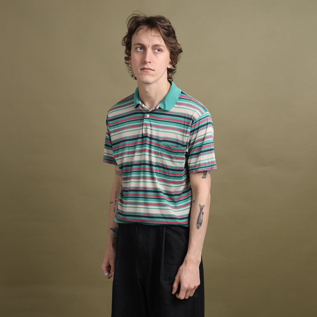 Christian Dior Polo Shirt Green Men's L