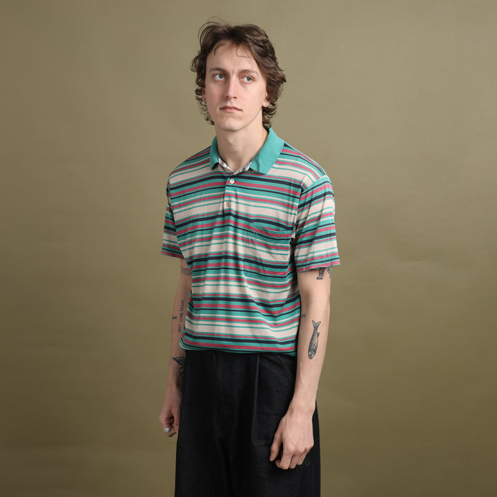 Christian Dior Polo Shirt Green Men's L