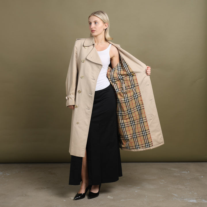 Burberry's Trench Coat Beige Women's UK 10