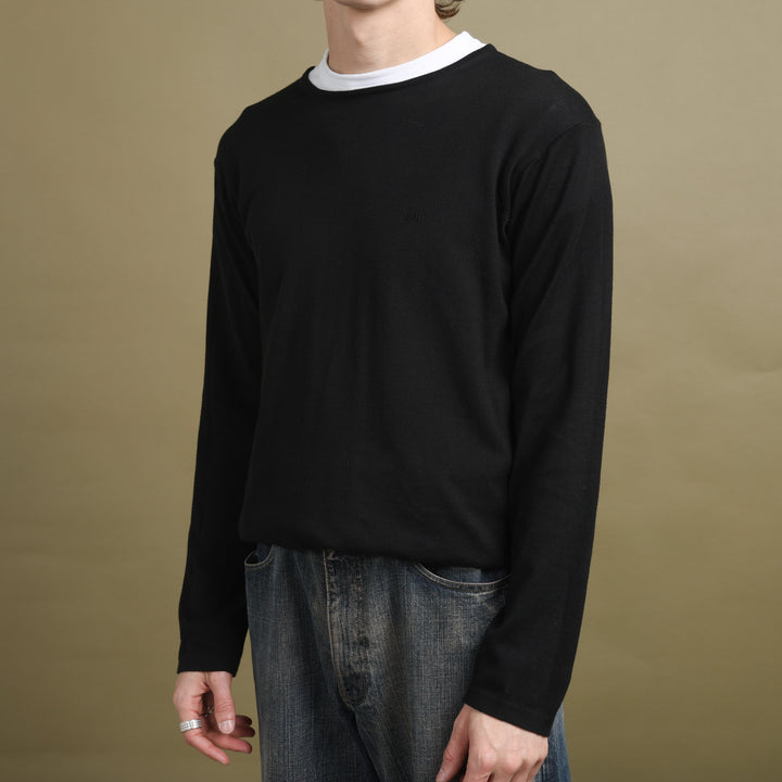 Armani Collezioni Knit Jumper Black Men's M
