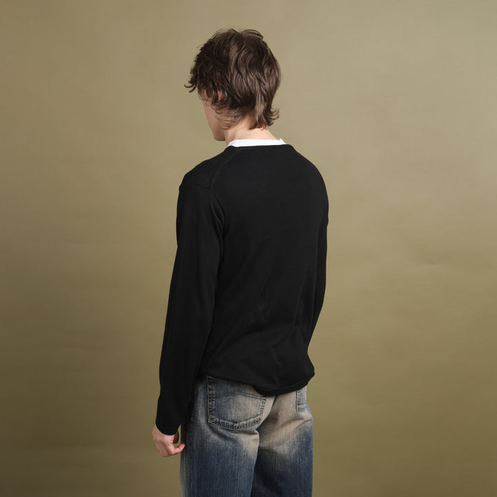 Armani Collezioni Knit Jumper Black Men's M